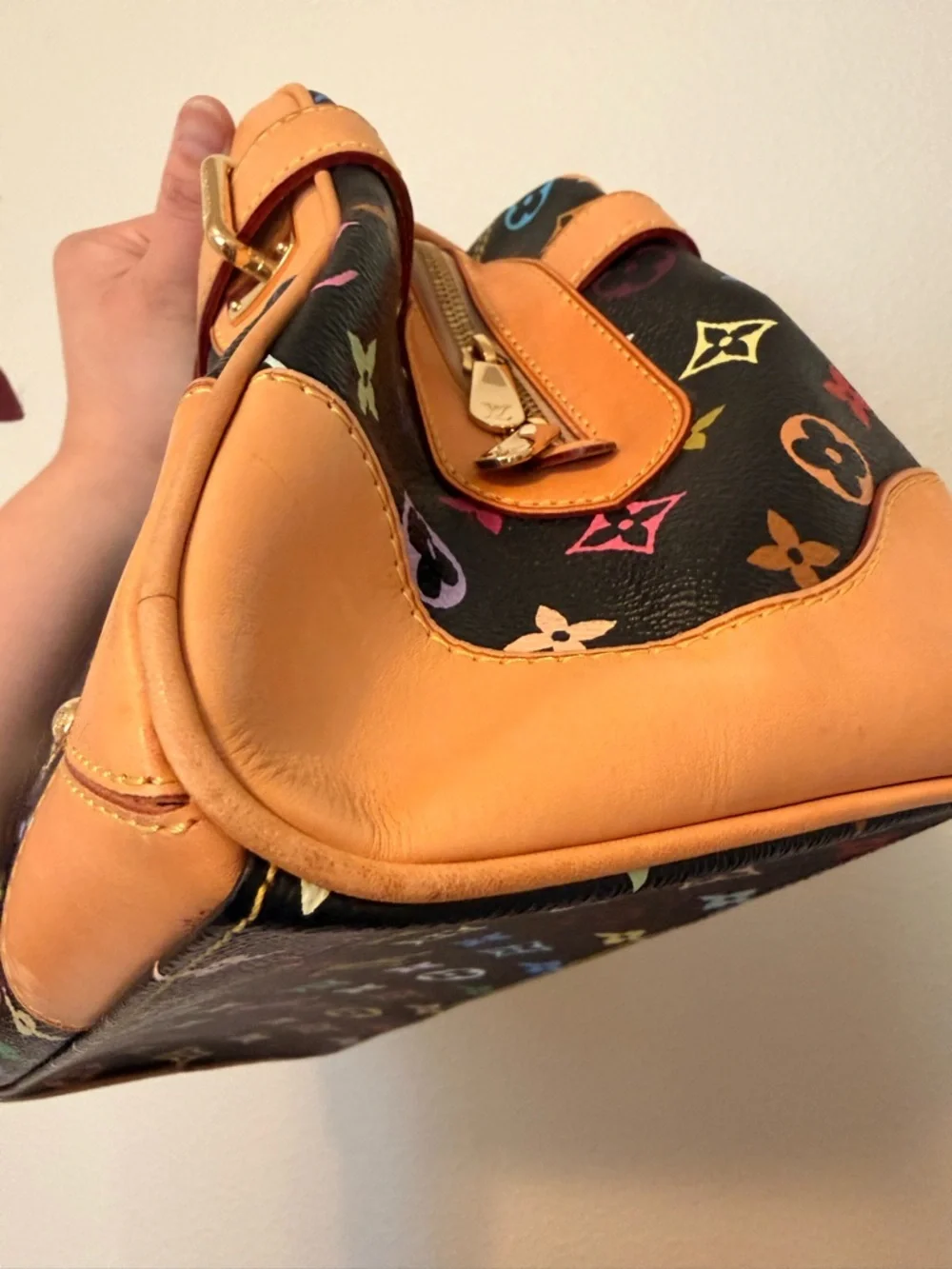 Limited Edition Louis Vuitton Claudia in Noir Monogram Multicolor AS2140